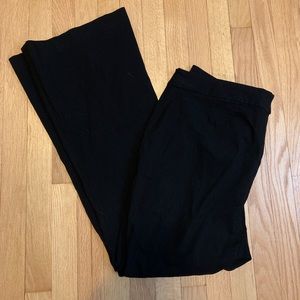 LANE BRYANT Size 18 black boot cut trousers